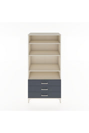Hyperion Dolap Tek Raflı 7 Çekmeceli 88x44x182 - S57M037V2B