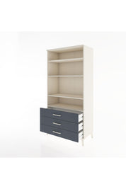 Hyperion Dolap Tek Raflı 7 Çekmeceli 88x44x182 - S57M037V2B