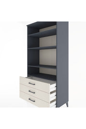 Hyperion Dolap Tek Raflı 7 Çekmeceli 88x44x182 - S57M037V4B