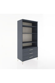 Hyperion Dolap Tek Raflı 7 Çekmeceli 88x44x182 - S57M037V5B