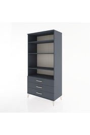 Hyperion Dolap Tek Raflı 7 Çekmeceli 88x44x182 - S57M037V5B