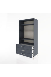 Hyperion Dolap Tek Raflı 7 Çekmeceli 88x44x182 - S57M037V5B