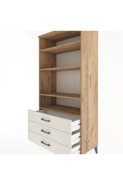 Hyperion Dolap Tek Raflı 7 Çekmeceli 88x44x182 - S57M037V7B