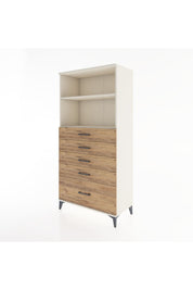 Hyperion Dolap 2 Raflı 5 Çekmeceli 88x44x182 - S57M040V3B