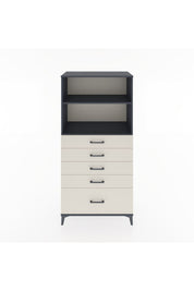 Hyperion Dolap 2 Raflı 5 Çekmeceli 88x44x182 - S57M040V4B