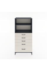 Hyperion Dolap 2 Raflı 5 Çekmeceli 88x44x182