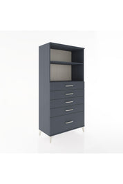 Hyperion Dolap 2 Raflı 5 Çekmeceli 88x44x182 - S57M040V5B