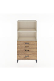 Hyperion Dolap 2 Raflı 4 Çekmeceli 88x44x182 - S57M041V3B