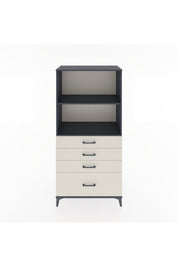 Hyperion Dolap 2 Raflı 4 Çekmeceli 88x44x182 - S57M041V4B