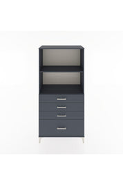 Hyperion Dolap 2 Raflı 4 Çekmeceli 88x44x182 - S57M041V5B