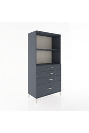Hyperion Dolap 2 Raflı 4 Çekmeceli 88x44x182 - S57M041V5B