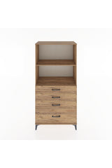 Hyperion Dolap 2 Raflı 4 Çekmeceli 88x44x182
