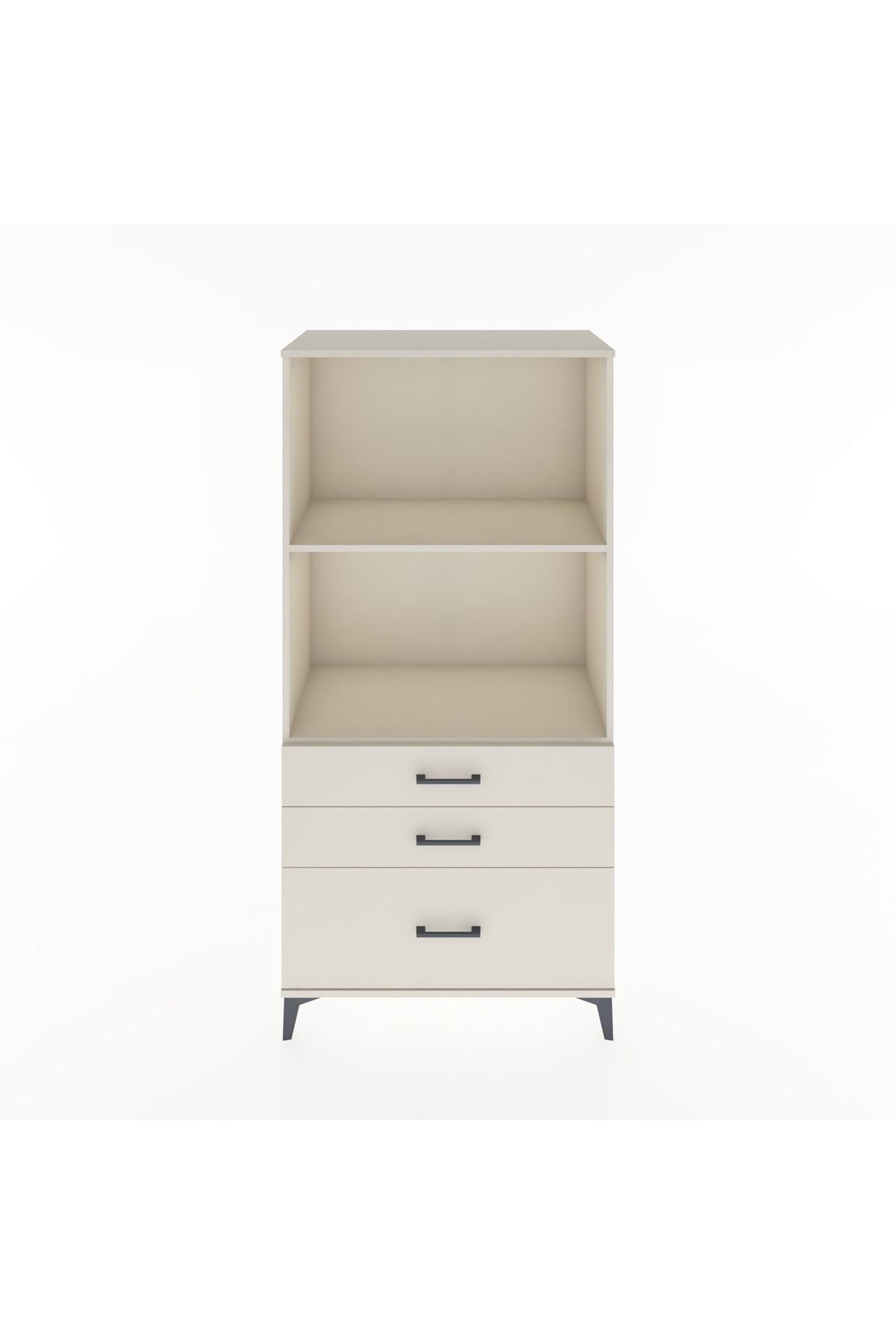 Hyperion Dolap 2 Raflı 3 Çekmeceli 88x44x182 - S57M042V1B