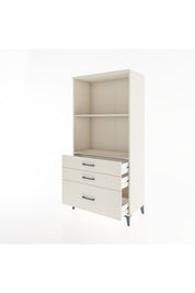 Hyperion Dolap 2 Raflı 3 Çekmeceli 88x44x182 - S57M042V1B