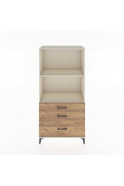 Hyperion Dolap 2 Raflı 3 Çekmeceli 88x44x182 - S57M042V3B