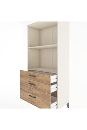 Hyperion Dolap 2 Raflı 3 Çekmeceli 88x44x182 - S57M042V3B