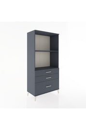 Hyperion Dolap 2 Raflı 3 Çekmeceli 88x44x182 - S57M042V5B