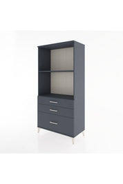 Hyperion Dolap 2 Raflı 3 Çekmeceli 88x44x182 - S57M042V5B