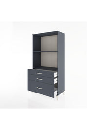 Hyperion Dolap 2 Raflı 3 Çekmeceli 88x44x182 - S57M042V5B