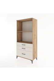 Hyperion Dolap 2 Raflı 3 Çekmeceli 88x44x182 - S57M042V7B
