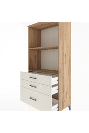 Hyperion Dolap 2 Raflı 3 Çekmeceli 88x44x182 - S57M042V7B