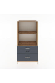 Hyperion Dolap 2 Raflı 3 Çekmeceli 88x44x182 - S57M042V8B