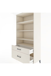 Hyperion Dolap 4 Raflı 2 Çekmeceli 88x44x182 - S57M043V1B