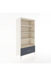 Hyperion Dolap 4 Raflı Tek Çekmeceli 88x44x182 - S57M044V2B