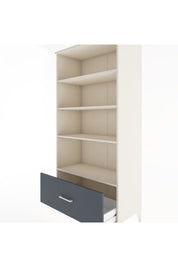 Hyperion Dolap 4 Raflı Tek Çekmeceli 88x44x182 - S57M044V2B
