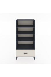 Hyperion Dolap 4 Raflı Tek Çekmeceli 88x44x182 - S57M044V4B
