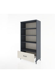 Hyperion Dolap 4 Raflı Tek Çekmeceli 88x44x182 - S57M044V4B