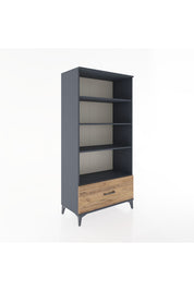 Hyperion Dolap 4 Raflı Tek Çekmeceli 88x44x182 - S57M044V6B