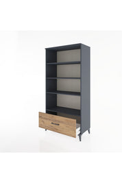 Hyperion Dolap 4 Raflı Tek Çekmeceli 88x44x182 - S57M044V6B