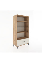Hyperion Dolap 4 Raflı Tek Çekmeceli 88x44x182 - S57M044V7B