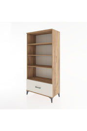 Hyperion Dolap 4 Raflı Tek Çekmeceli 88x44x182 - S57M044V7B