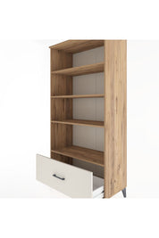 Hyperion Dolap 4 Raflı Tek Çekmeceli 88x44x182 - S57M044V7B