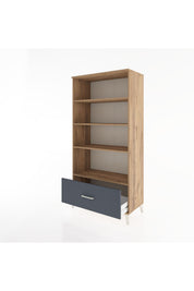 Hyperion Dolap 4 Raflı Tek Çekmeceli 88x44x182 - S57M044V8B