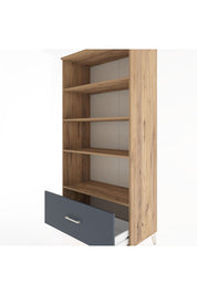 Hyperion Dolap 4 Raflı Tek Çekmeceli 88x44x182 - S57M044V8B