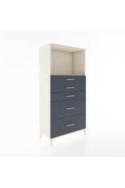 Hyperion Dolap Tek Raflı 5 Çekmeceli 88x44x182 - S57M046V2B