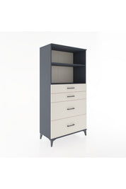 Hyperion Dolap 2 Raflı 4 Çekmeceli 88x44x182 - S57M047V4B