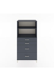 Hyperion Dolap 2 Raflı 4 Çekmeceli 88x44x182 - S57M047V5B
