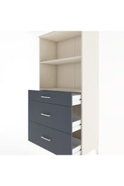 Hyperion Dolap 2 Raflı 3 Çekmeceli 88x44x182 - S57M048V2B