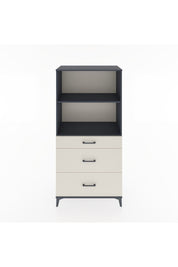 Hyperion Dolap 2 Raflı 3 Çekmeceli 88x44x182 - S57M048V4B
