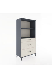 Hyperion Dolap 2 Raflı 3 Çekmeceli 88x44x182 - S57M048V4B
