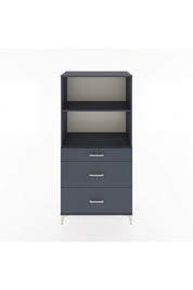 Hyperion Dolap 2 Raflı 3 Çekmeceli 88x44x182 - S57M048V5B