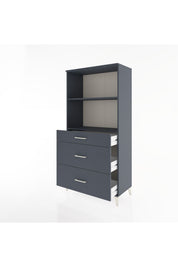Hyperion Dolap 2 Raflı 3 Çekmeceli 88x44x182 - S57M048V5B