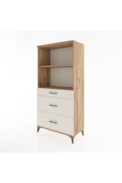 Hyperion Dolap 2 Raflı 3 Çekmeceli 88x44x182 - S57M048V7B