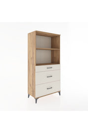 Hyperion Dolap 2 Raflı 3 Çekmeceli 88x44x182 - S57M048V7B