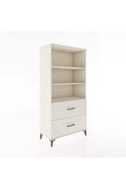 Hyperion Dolap 3 Raflı 2 Çekmeceli 88x44x182 - S57M049V1B