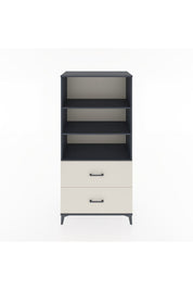 Hyperion Dolap 3 Raflı 2 Çekmeceli 88x44x182 - S57M049V4B